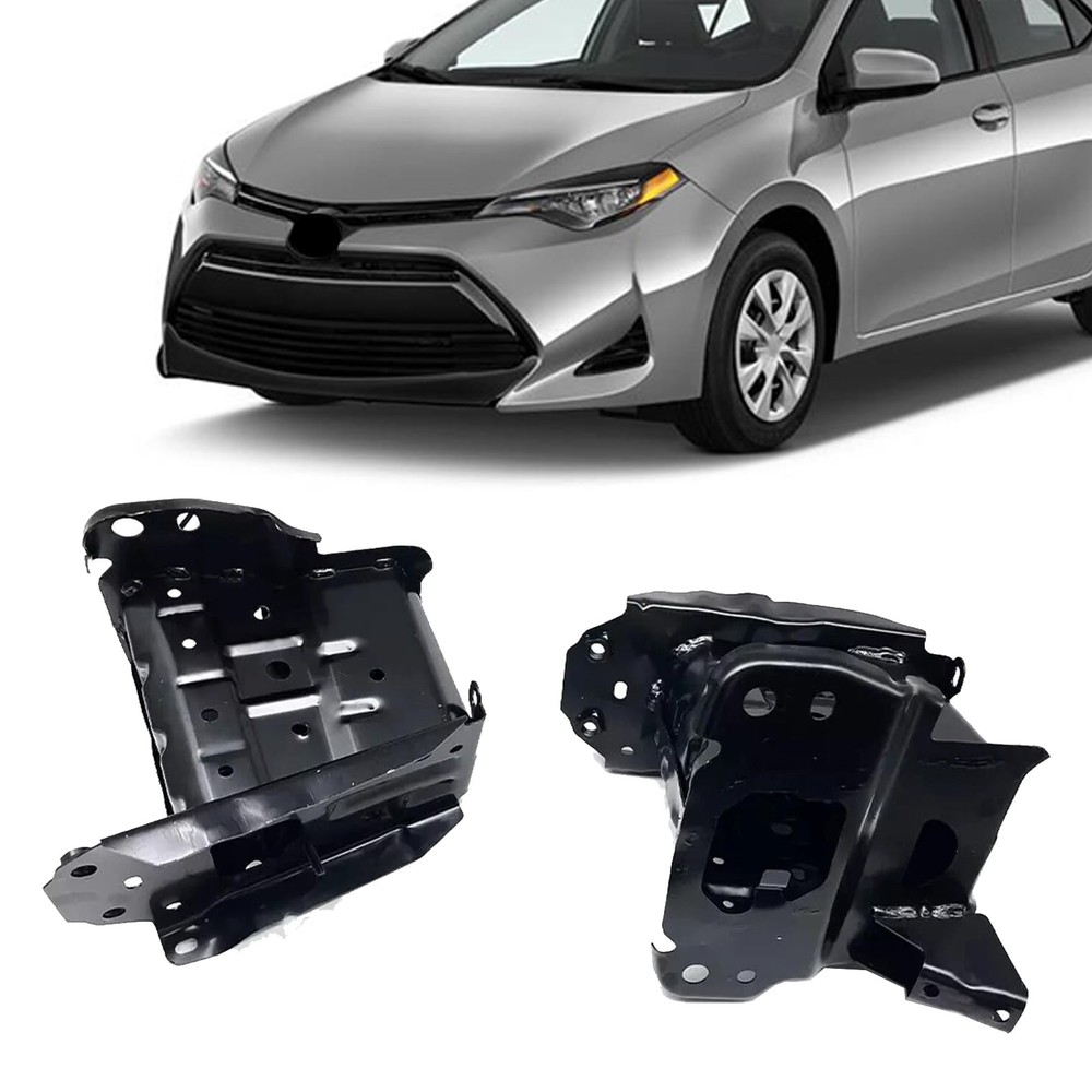 Front Bumper Bracket 2Pcs Left Right for 2019-2025 Corolla