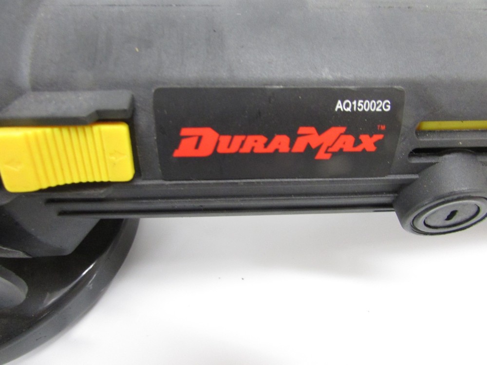 DURA MAX TOOLS 4-1/2” ANGLE GRINDER AQ15002G w/ SIDE HANDLE