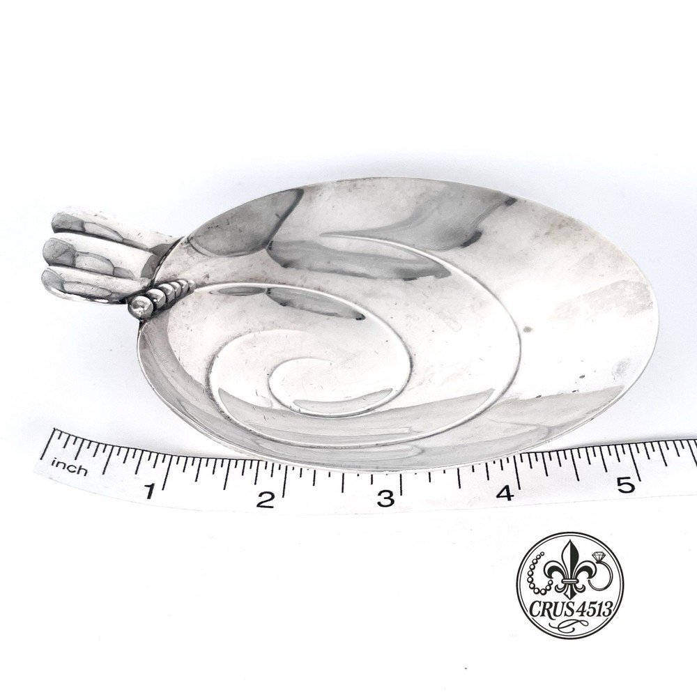 Tiffany & Co Sterling Silver “Wave Edge “ Candy Dish