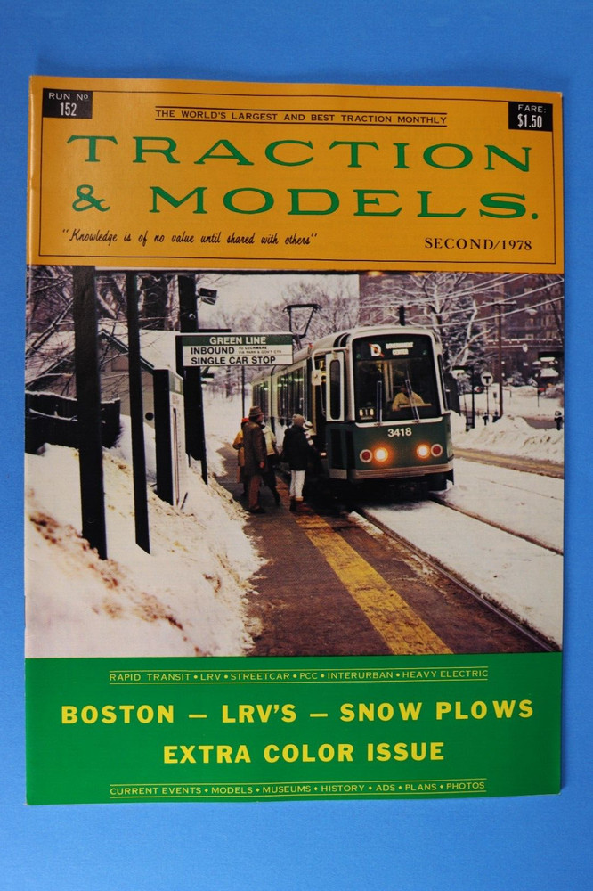1978 Traction & Models Vintage Magazine 11 Issues Missing December