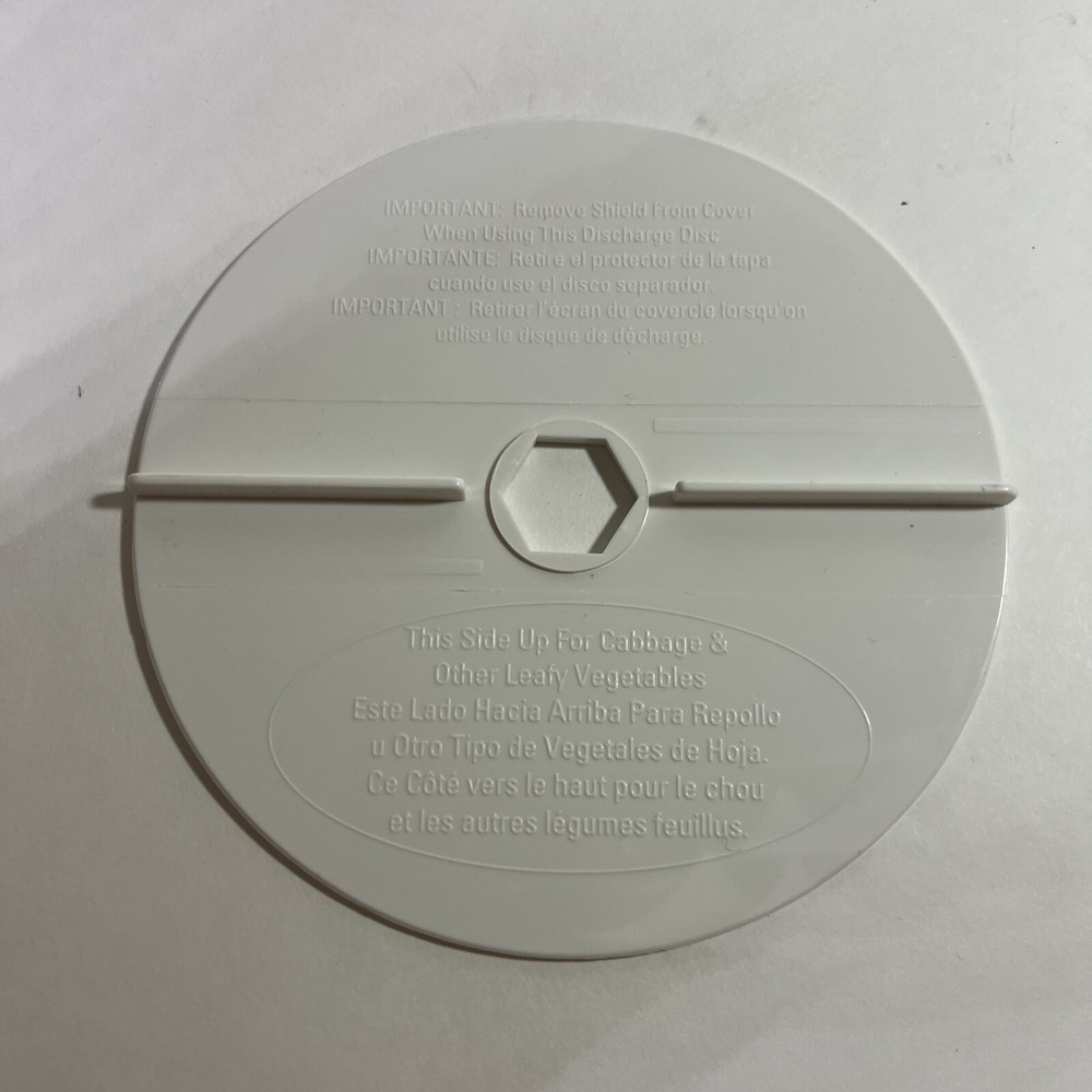 Black & Decker Quick N Easy FP1450 Food Processor Replacement Disc Slinger ONLY