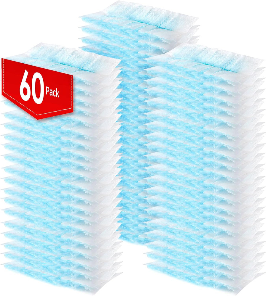 Electrostatic Duster Refills, 60 Count, Compatible with Swiffer, Unscented