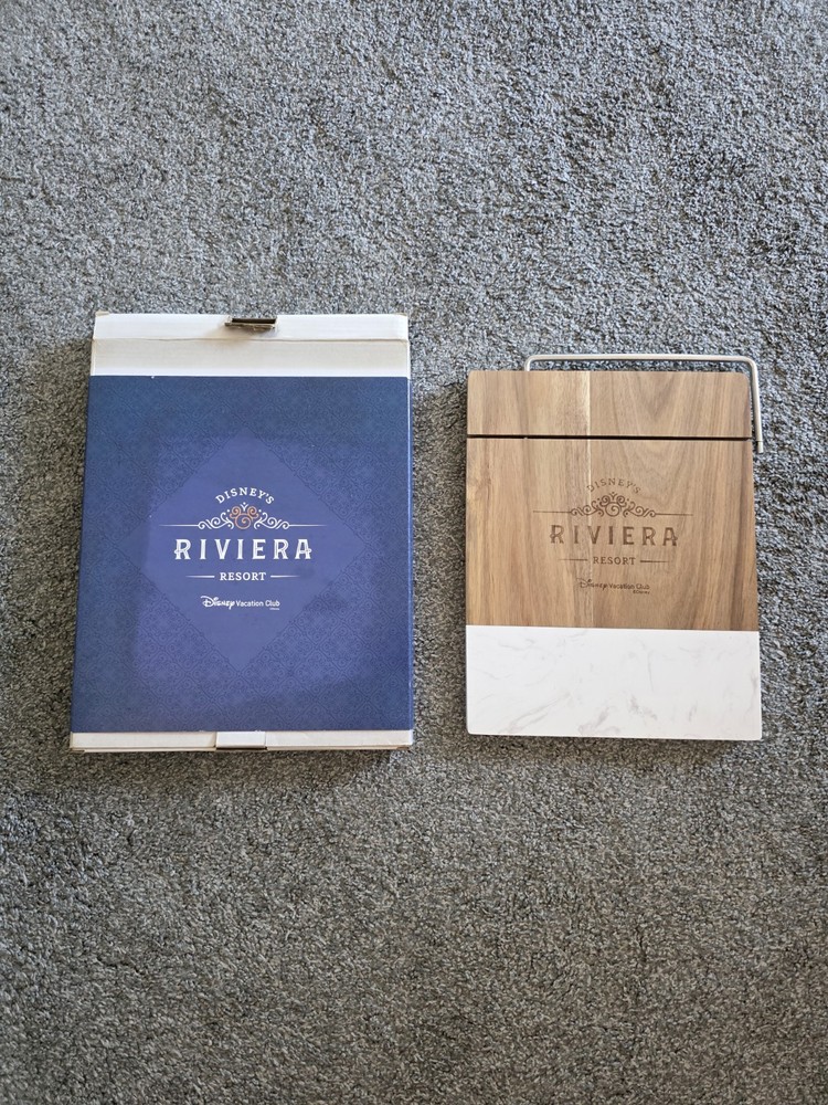 Open Box Unused Disney  Vacation Club Cheese Board
