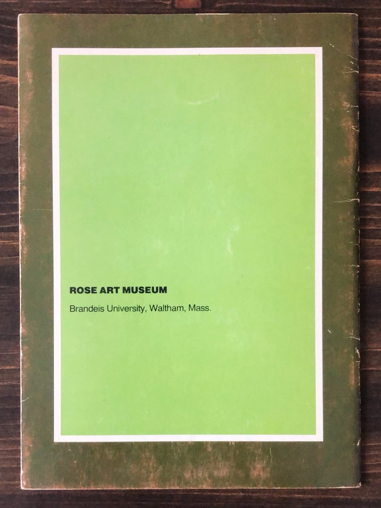 Samuel Bak : Exhibit Brochure, 1976, Brandeis University