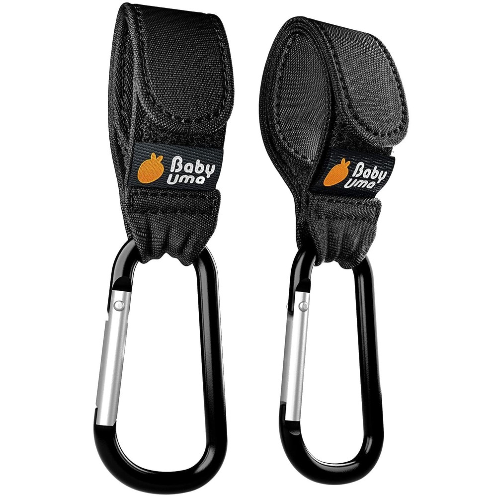 Universal Stroller Clips 2-Pack with 11 lb Capacity - Essential for Parents