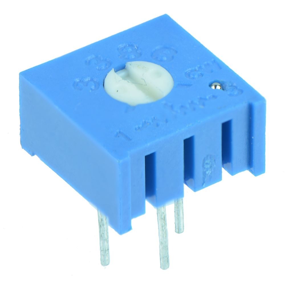 5 x 10k Single Turn Cermet Potentiometer 3/8"