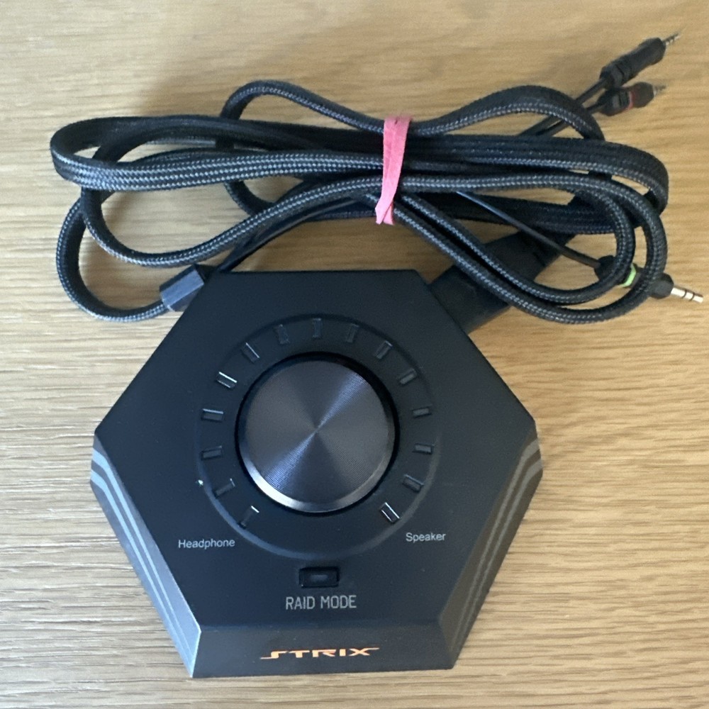 ASUS STRIX RAID PRO Control Box Sound Card only Accessory Untested