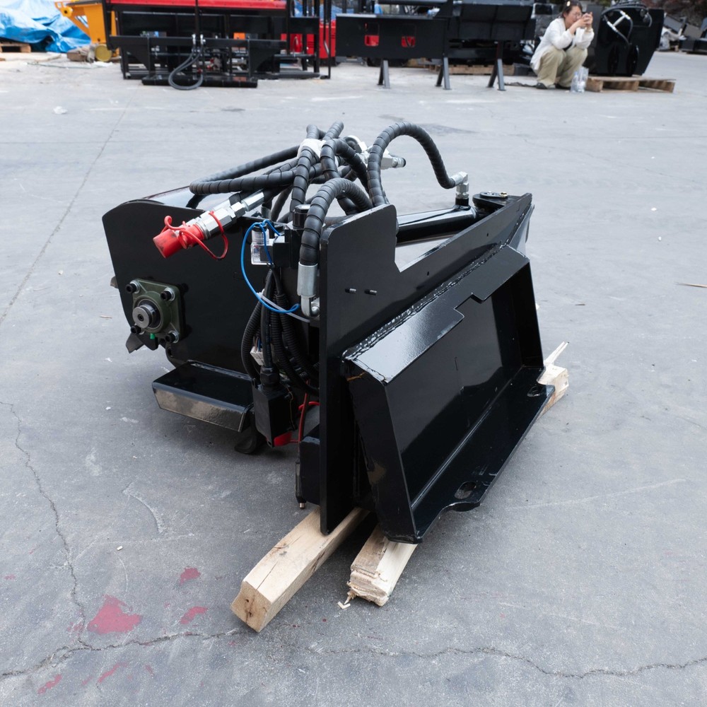 Swing Stump Grinder Attachment for Mini Skid Steer Loader Free Shiping