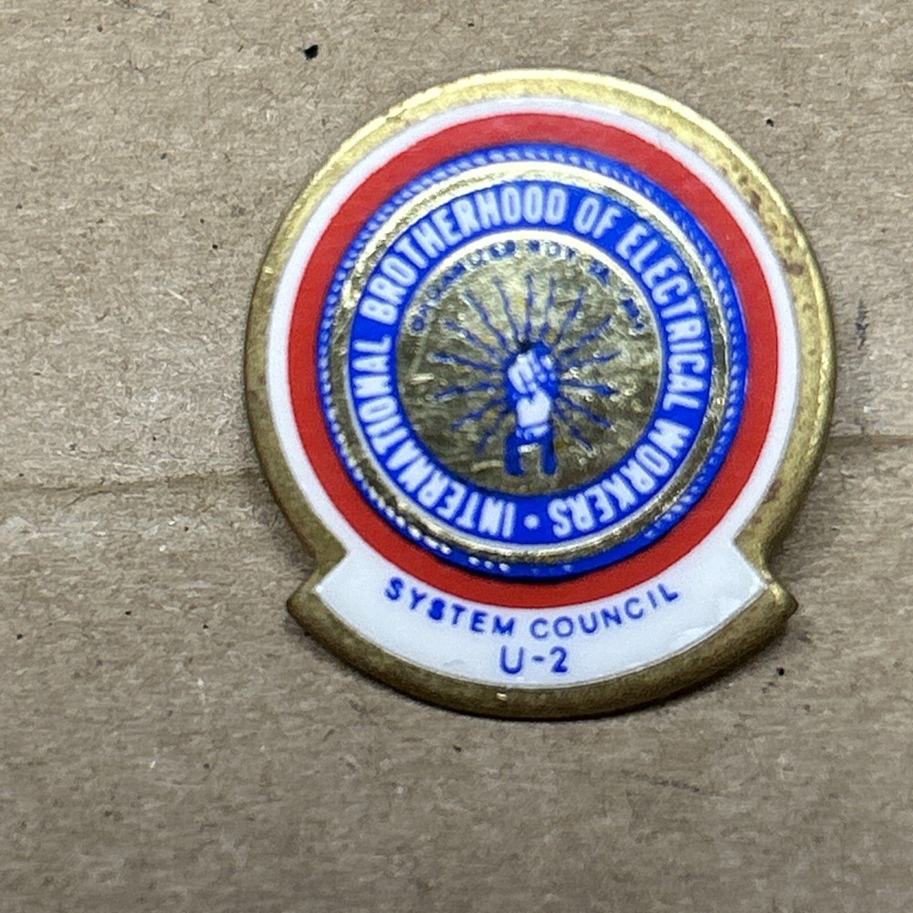 IBEW Lapel Pin System Council U-2