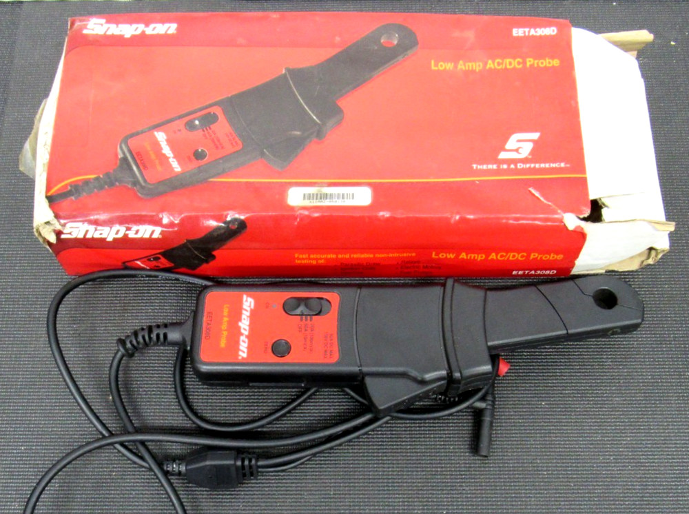 Snap-On Tools EETA308D Low Amp AC/DC Probe Diagnostic Tool w/ Original Box