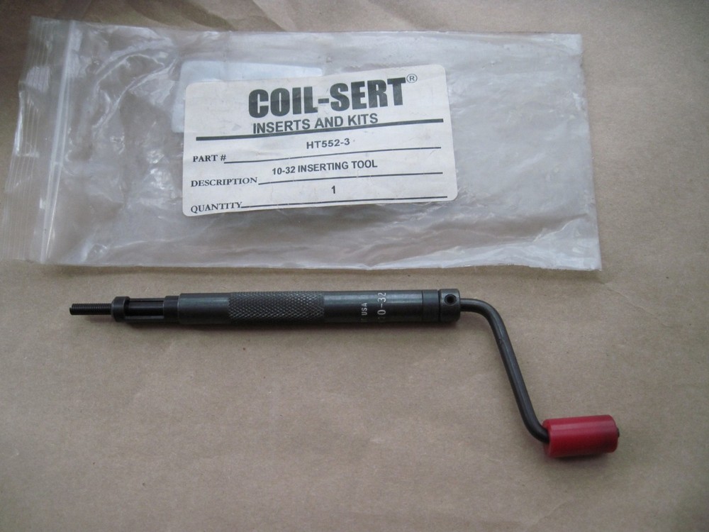Coil-Sert HT552-3 Type 2 Inserting Tool 10-32 Fine Thread Repair