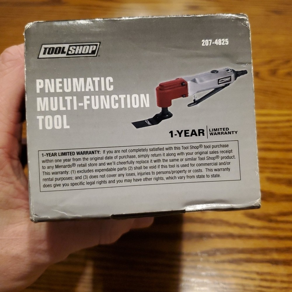 Pneumatic Multi-Function Tool & Accessories Variable Speed 207-4825 New In Box