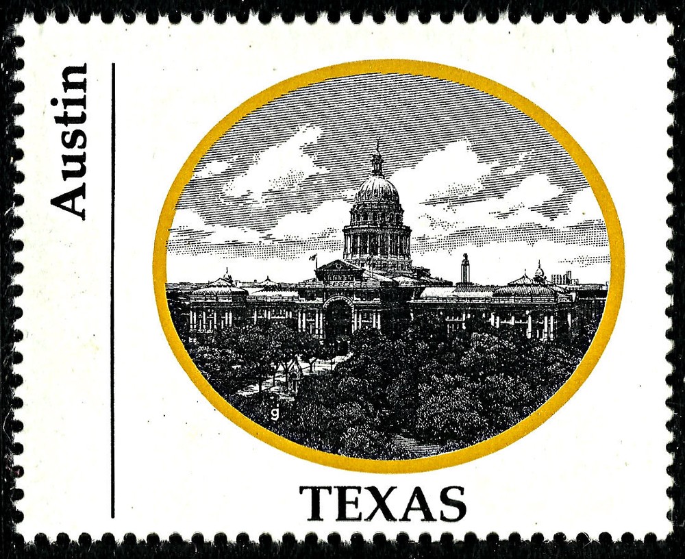 ARCHITECTURE, TEXAS, AUSTIN, NICE CINDERELLA, MNH