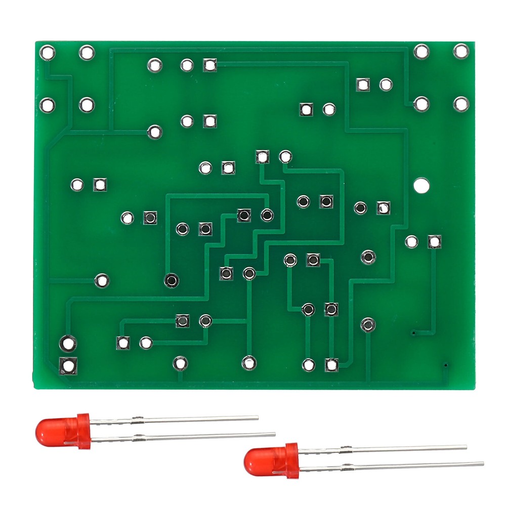 Soldering Practice Board, 4 Set Electronics Kit PCB Board LED Rotating Windmill