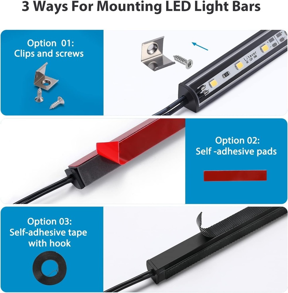 Bright LED Safe Lighting with Human Motion Sensor – Easy Install & Extendable