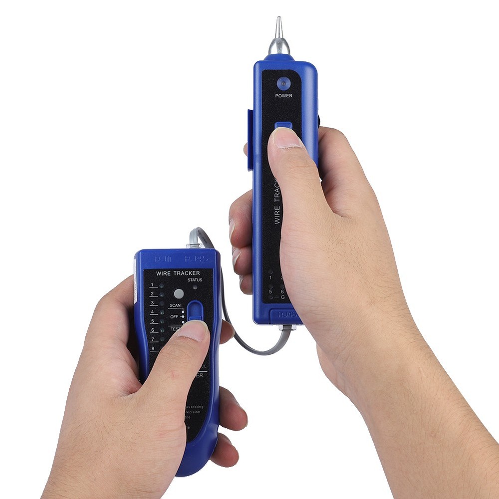 Handheld Rapid LAN Network Cable Tester Line Finder Wire Tracker Tool 1 Blue