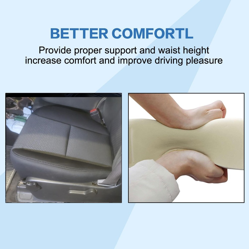 Driver Side Bottom Cloth Replacement Black Driver Side Bottom&Foam Cushion