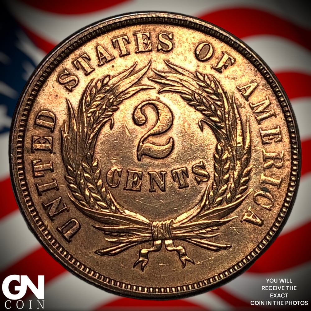 1865 2 Cent Piece M9381