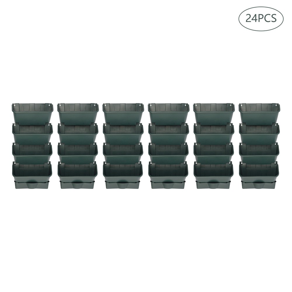 Hanging Vertical Garden Planter - 24 Pots With Automatic Watering System