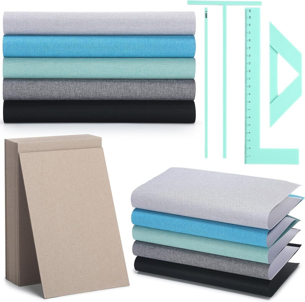 Complete Book Binding Kit: 34 Pcs Supplies**