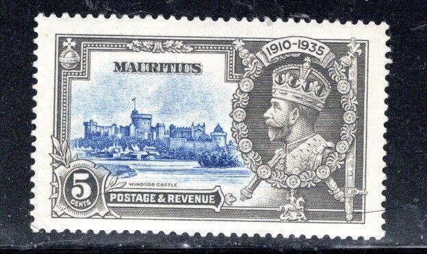 BRITISH MAURITIUS  STAMPS MINT HINGED LOT 529AE