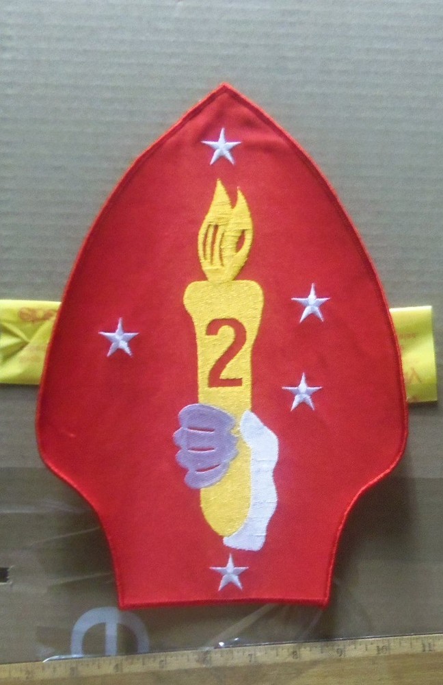 US Marine Corps – 2nd Marine Division Embroidered Back Patch