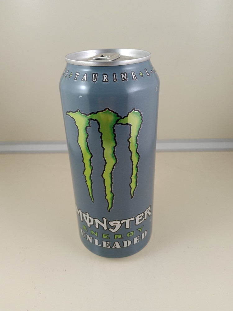 Monster Energy Unleaded 16oz Can 2014 Unopened