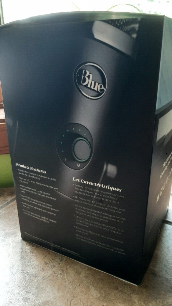 Empty Box Only from Yeti-x microphone