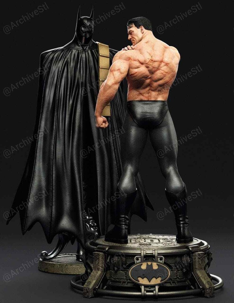 Batman  Sculpture Statue Model Kit  DC size choices! Unpainted/Unassembled
