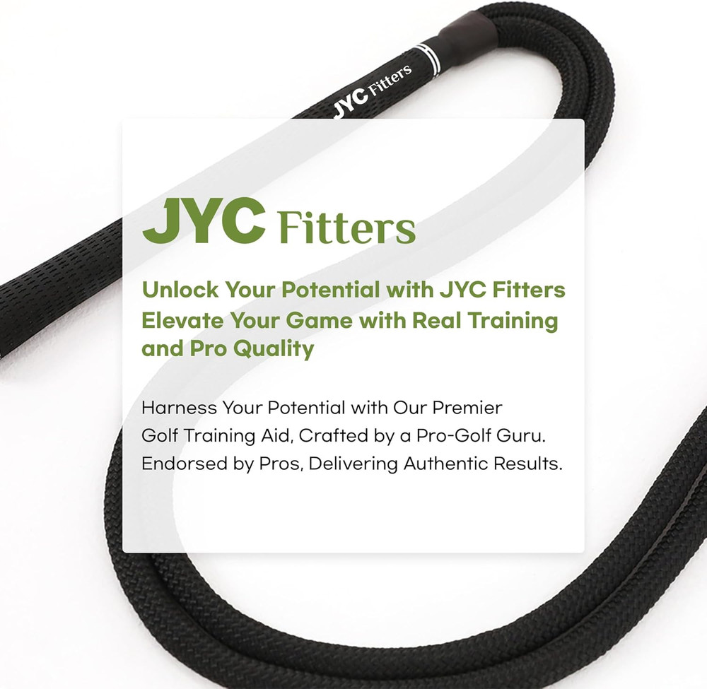 Golf Swing Training Aid - Premium Rope Trainer Equipment (Ropeswing)