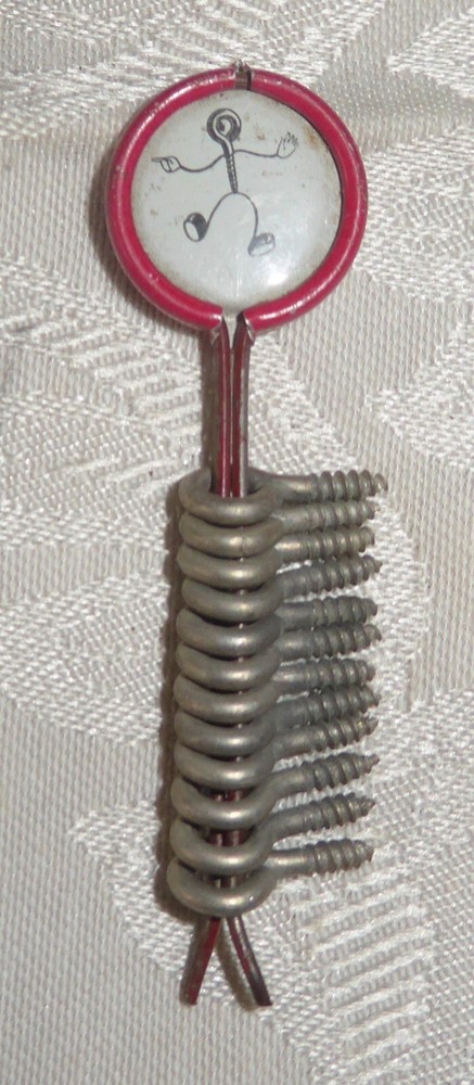 Vintage Judd Kadmilite Small Screw Eyes