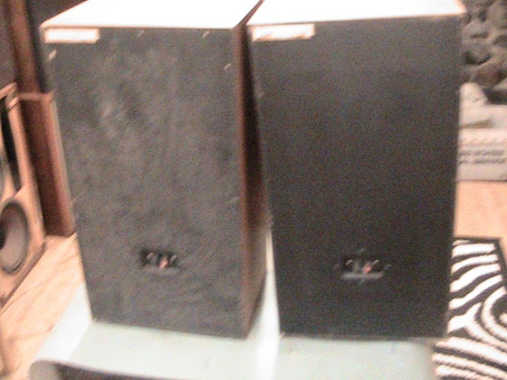 Philips 476 Vintage Stereo Speakers