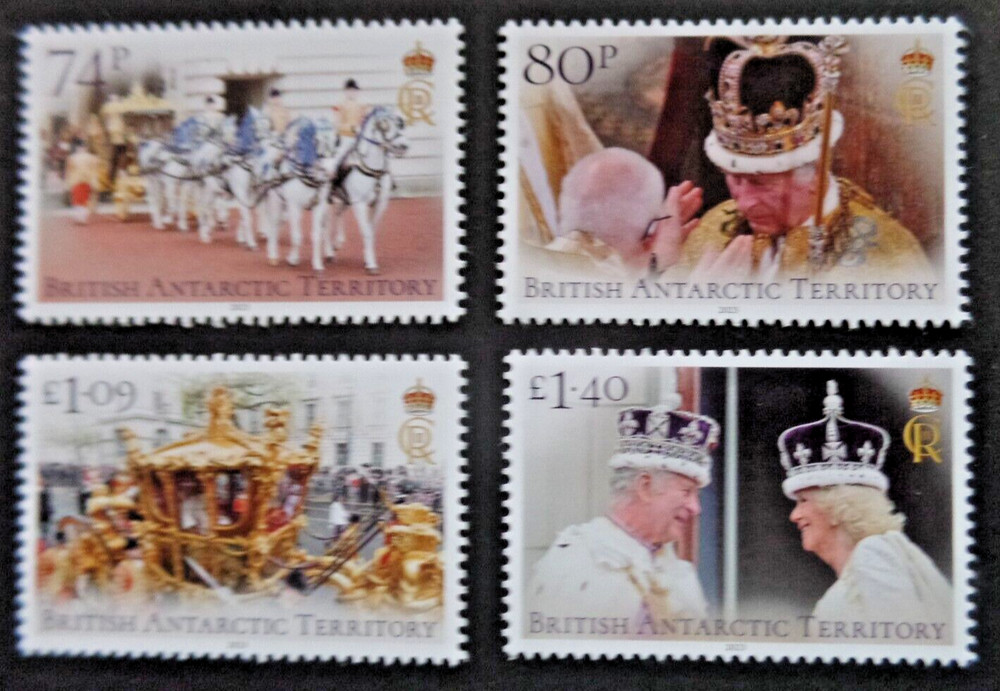 2023 B.A.T. Coronation King Charles III 4v  umm