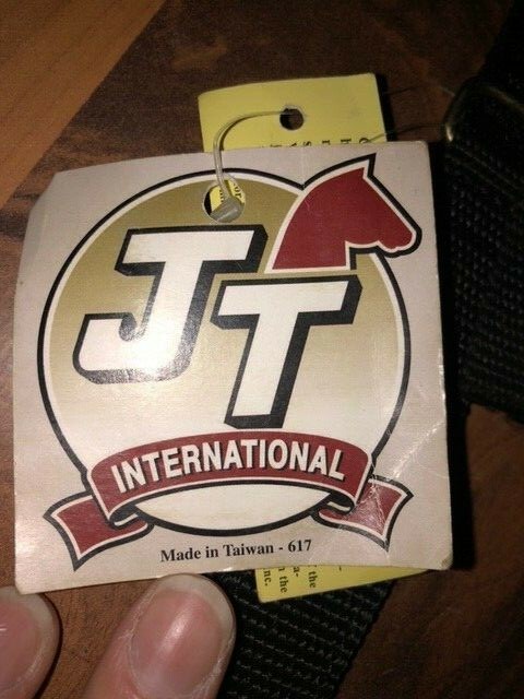 NEW NYLON / ELASTIC SIDE REINS BLACK