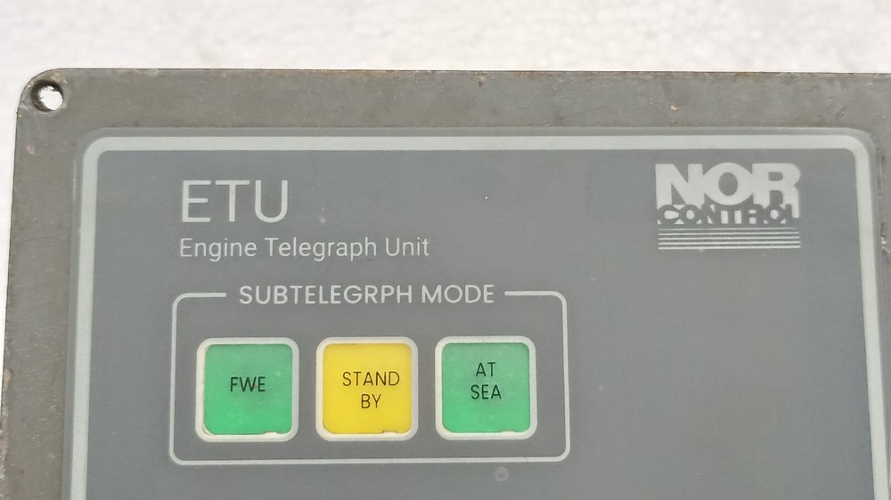 NOR CONTROL AUTOMATION ETU Engine Telegraph Unit - FOR SPARES