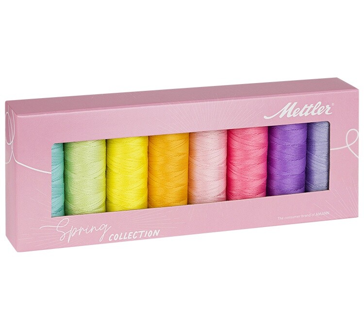 Mettler SFC8SPR Silk Finish Cotton Thread Gift Pack 8/Pkg-Spring
