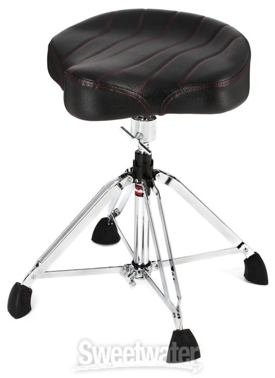 Gibraltar 9908 Moto Style Oversized 4-post Drum Throne