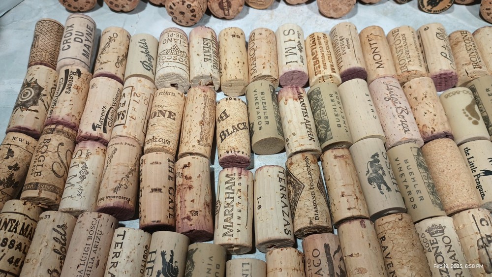 Wine Corks Decorative Used Kitchen Project Winery Decor Restaurant Crafting