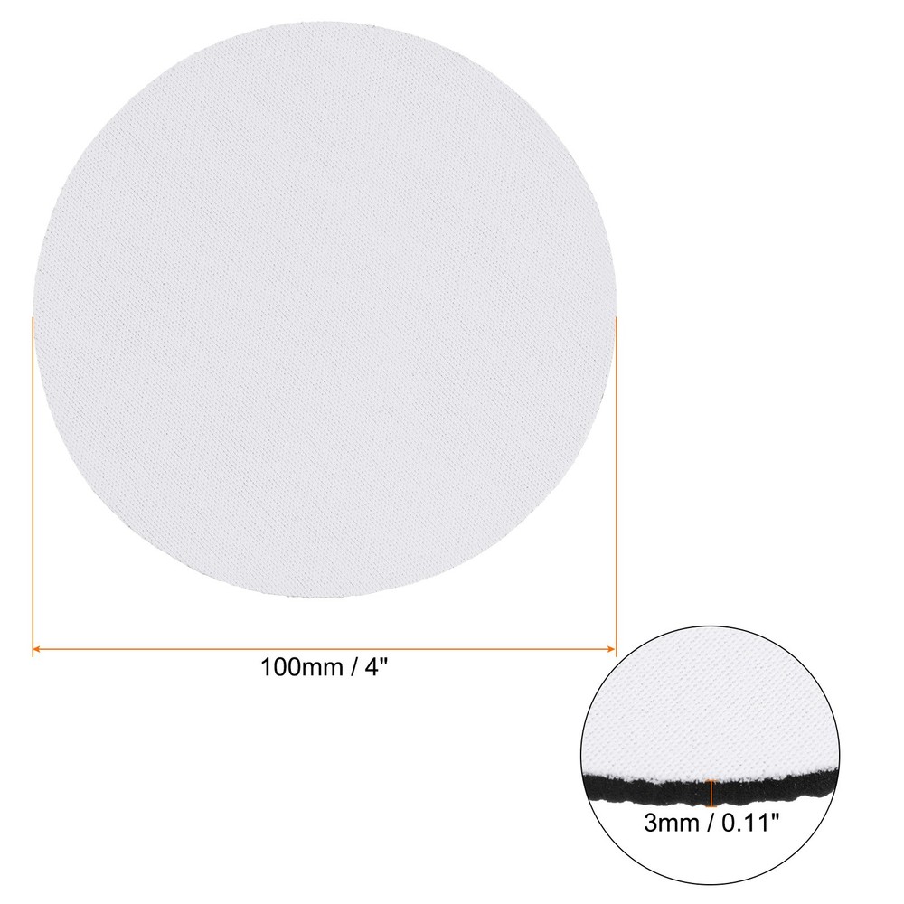 30pcs Sublimation Coasters Blanks Round Shape