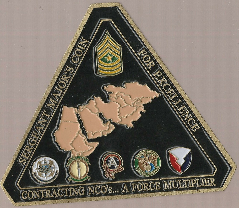 408th contracting Support Brigade Coin 2.25 " DIA C-3