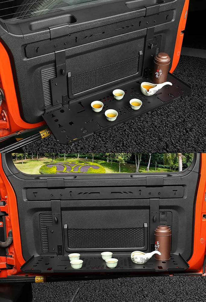 Storage Rack Folding Table Panel Trunk Accessories For Chery Jetour Traveler T2