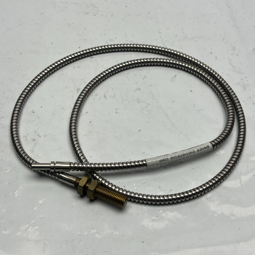 Banner IT23S High Temperature Fiber Optic Cable 5/16-24 Thread, 36"