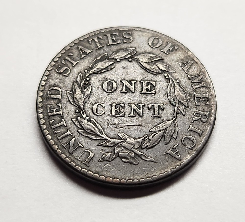 1824 Large Cent – Very Choice Medium Brown (Virtually XF)