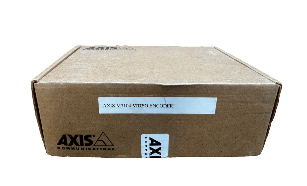 Axis M7104- 4 Channel Analog to IP Video Encoder PoE+ and H.265