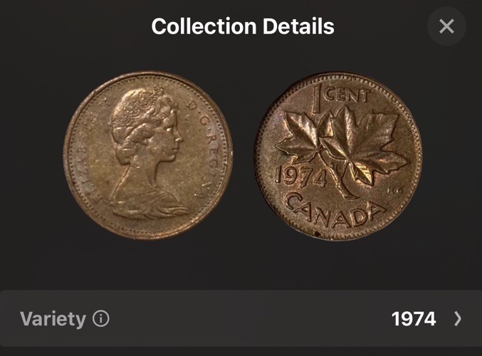 1974 Canada 1 Cent: CIRCULATED