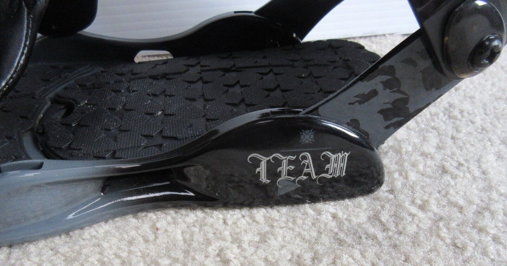 Lamar Team Black Snowboard Bindings