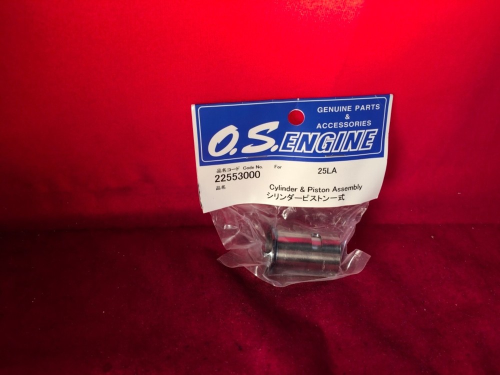 OS FP & LA 25 ABN PISTON & CYLINDER NIP