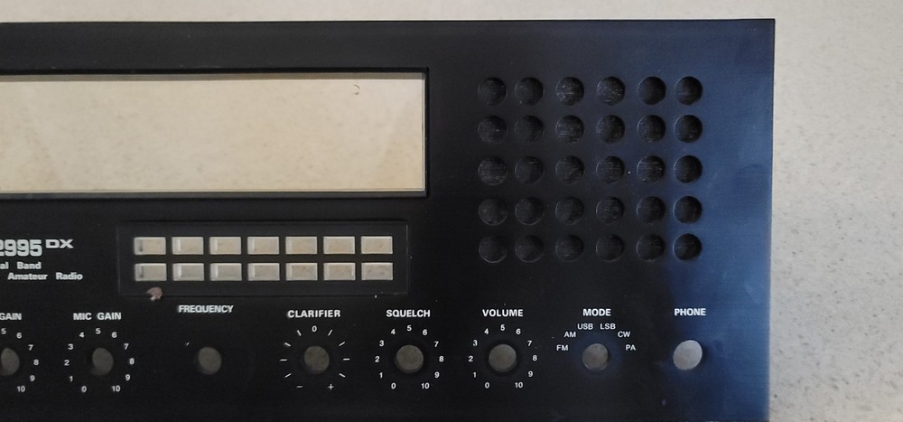 FACE PLATE FOR RANGER RCI 2995DX