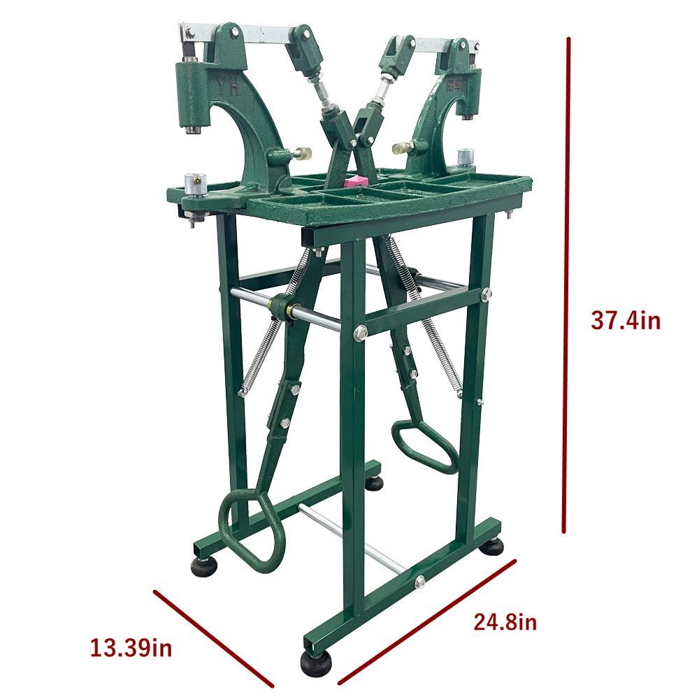 Double Hand Button Press Binding Hand Press.