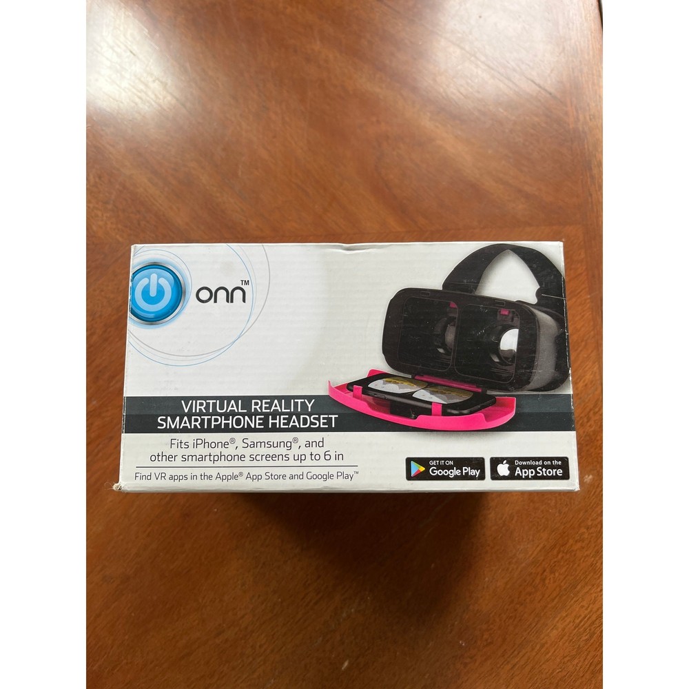 ONN Virtual Reality Headset Pink